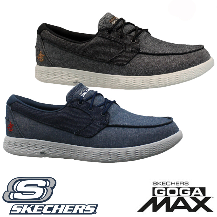 mens sketchers boat shoes